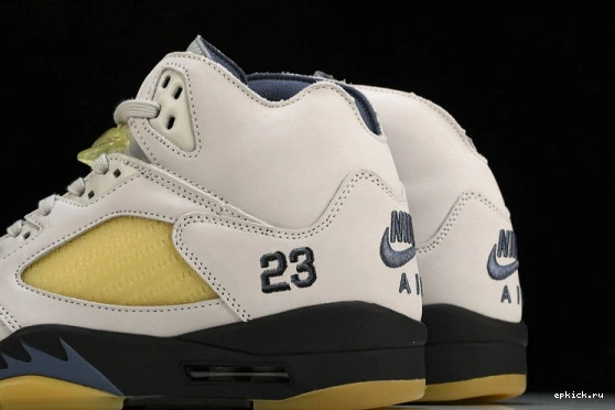 Rep EP Ma FZ5758-004 Maniére 5 FZ5758-004 Diffused Jordan Blue  A  Retro 0111